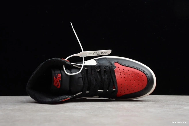 Air High 1 Retro Jordan Bred Toe 555088-610 0328